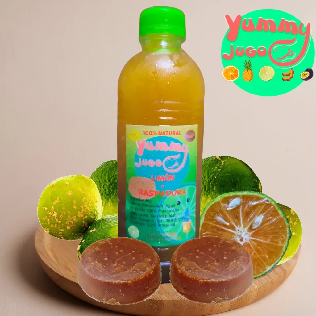 jugo limon con raspadura